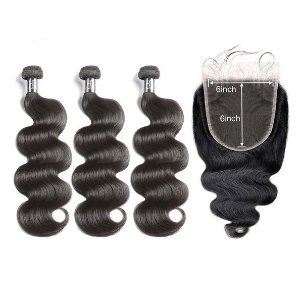 peruvian human hair bundles with closure body wave hair weave 1bundles with 6x6 hd lace closure 7a virgin hair, Black
peruvian human hair bundles with closure body wave hair weave 1bundles with 6x6 hd lace closure 7a virgin hair, Black