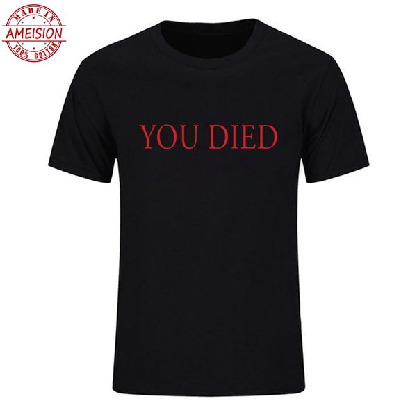 dark souls gaming t-shirt video game men t shirt souls you died novelty funny casual from software dark 3 tshirt tee, White;black
dark souls gaming t-shirt video game men t shirt souls you died novelty funny casual from software dark 3 tshirt tee, White;black