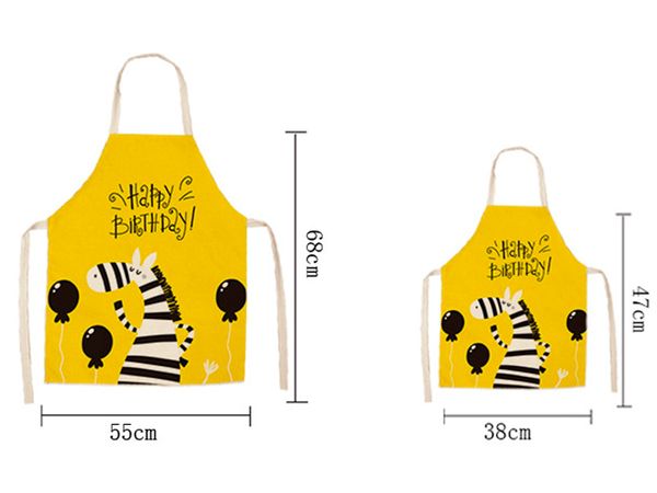 parent-child kitchen apron funny cartoon zebra printed sleeveless cotton linen aprons for men women home cleaning tools
parent-child kitchen apron funny cartoon zebra printed sleeveless cotton linen aprons for men women home cleaning tools
