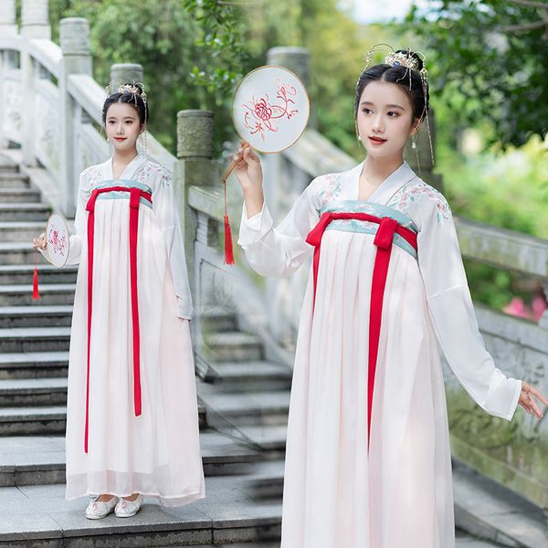 2019 new style origional traditional chinese clothing women's dress high-waisted chest-high dress embroidered daily life clear s, Black;red
2019 new style origional traditional chinese clothing women's dress high-waisted chest-high dress embroidered daily life clear s, Black;red