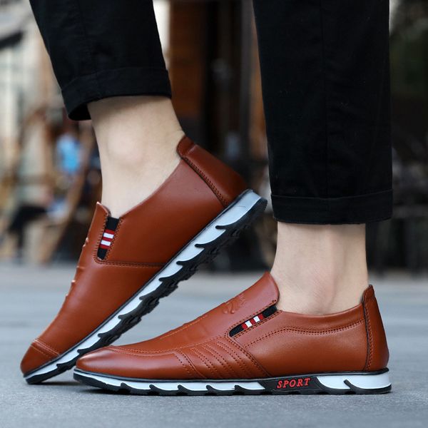 kancoold leather casual shoes men's slip on breathable shoes men gentleman comfortable fashion british style leather men, Black
kancoold leather casual shoes men's slip on breathable shoes men gentleman comfortable fashion british style leather men, Black