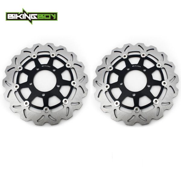 bikingboy front brake discs disks rotors for zx6r zx636 05-06 zx-6r zx600 07-19 zx10r 2004-2007 er-6f er-6n 2006-2020
bikingboy front brake discs disks rotors for zx6r zx636 05-06 zx-6r zx600 07-19 zx10r 2004-2007 er-6f er-6n 2006-2020