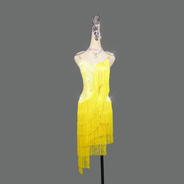 latin dance dress tassel dresses female children's competition dress dance outfit fluorescent yellow ballroom fringe skirt, Black;red
latin dance dress tassel dresses female children's competition dress dance outfit fluorescent yellow ballroom fringe skirt, Black;red