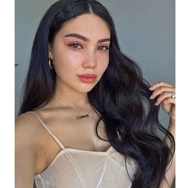 body wave 360 lace frontal wig brazilian remy human hair wigs 180% with baby hair for women pre plucked bleached knots, Black;brown
body wave 360 lace frontal wig brazilian remy human hair wigs 180% with baby hair for women pre plucked bleached knots, Black;brown