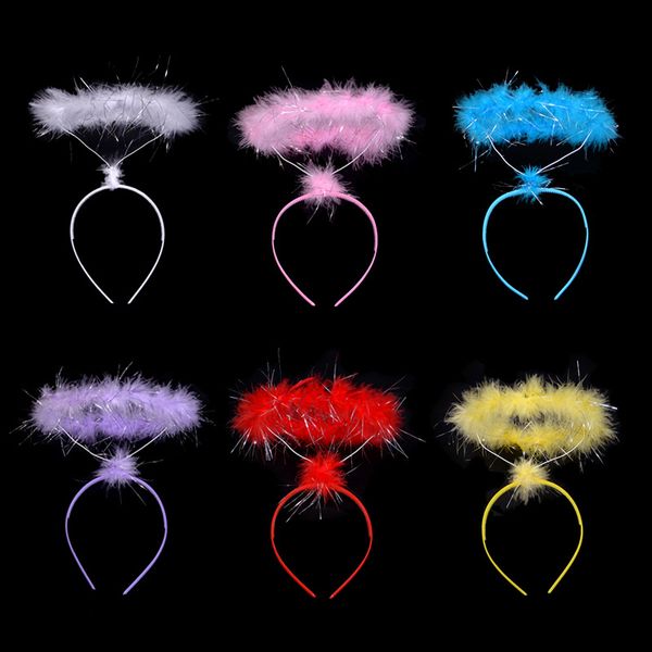 korean angel halo headband for kids birthday party hair accessories halloween christmas for children girls headbands, Slivery;white
korean angel halo headband for kids birthday party hair accessories halloween christmas for children girls headbands, Slivery;white