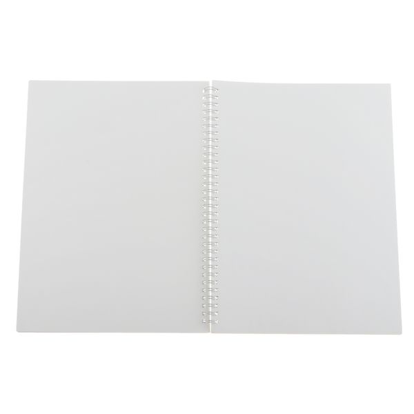 A4 Spiral Notebook 288x210mm Transparent Hardcover Gift Dual Spiral Binding