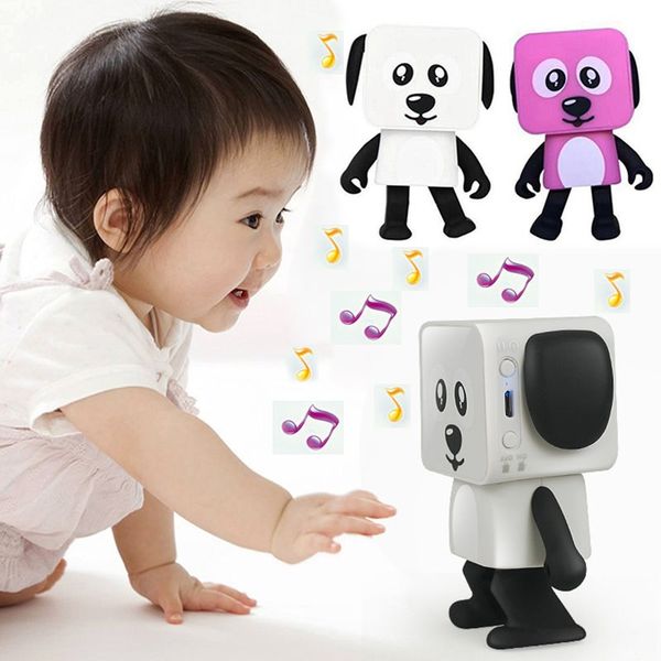 2019 mini wireless bluetooth speaker dancing robot dog stereo bass speakers electronic walking toys kids gifts speaker party favor an2539
2019 mini wireless bluetooth speaker dancing robot dog stereo bass speakers electronic walking toys kids gifts speaker party favor an2539