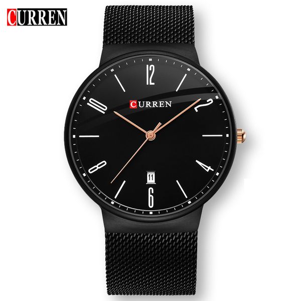 new slim watch men black rose gold pointer relogio masculino analog sports wristwatch quartz business watch men, Slivery;brown
new slim watch men black rose gold pointer relogio masculino analog sports wristwatch quartz business watch men, Slivery;brown