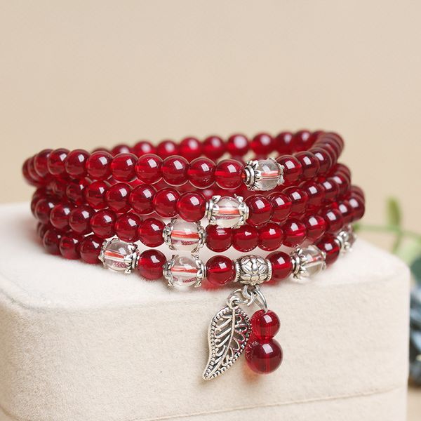 handmade mala bracelet synthetic garnet with white crystal bracelet 108 6mm charm women men bracelets jewelry, Black
handmade mala bracelet synthetic garnet with white crystal bracelet 108 6mm charm women men bracelets jewelry, Black