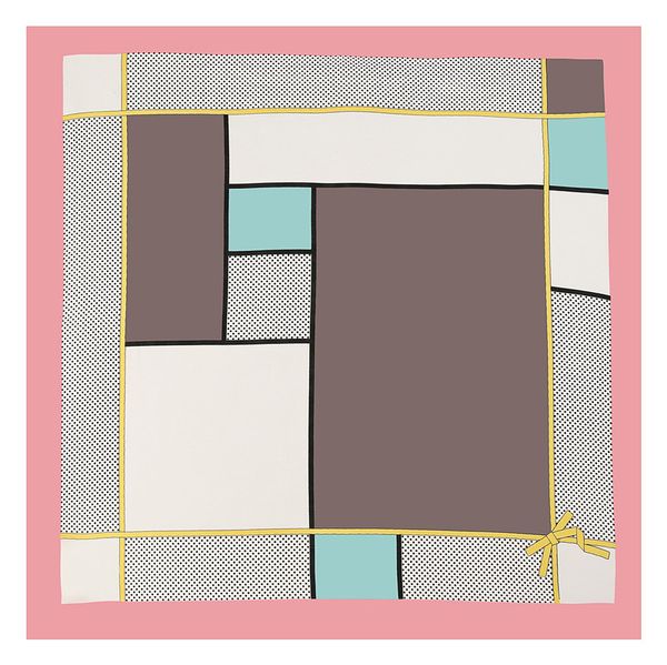 korean version spell color changeable geometry small square scarves 70cm small decorative scarf printed silk scarves wholesale, Silver
korean version spell color changeable geometry small square scarves 70cm small decorative scarf printed silk scarves wholesale, Silver