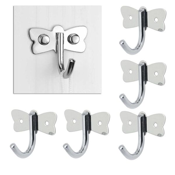 10pcs stainless steel single robe hooks butterfly shape coat towel hook bathroom accessories
10pcs stainless steel single robe hooks butterfly shape coat towel hook bathroom accessories
