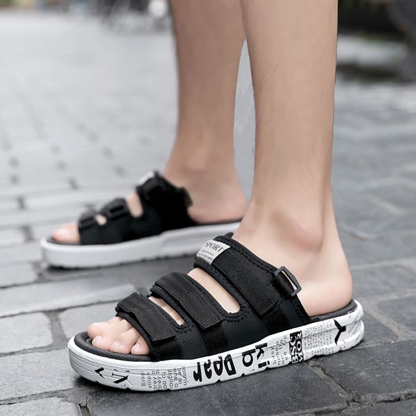 men sandals summer beach shoes flat slippers shoes comfortable beach big size shoes men women candals casual slippers, Black
men sandals summer beach shoes flat slippers shoes comfortable beach big size shoes men women candals casual slippers, Black