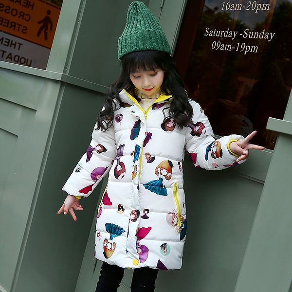 2017 winter children's clothing girl shirt coat fashion print thicker hooded cotton jacket girl clothes 4-14y 5, Blue;gray
2017 winter children's clothing girl shirt coat fashion print thicker hooded cotton jacket girl clothes 4-14y 5, Blue;gray