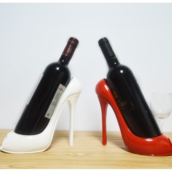 stylish creative wine cellar high heel shoe model wine bottle holder resin statue crafts rack stand table decor ornaments
stylish creative wine cellar high heel shoe model wine bottle holder resin statue crafts rack stand table decor ornaments