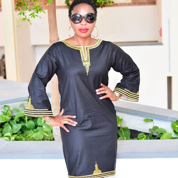african dresses for woman short dress soft material a096, Red