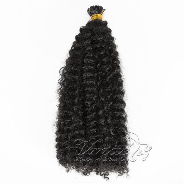 indian malaysian 1g strand 100g natural color afro kinky curly pre bonded keratin stick i tip raw remy virgin human hair extensions, Black
indian malaysian 1g strand 100g natural color afro kinky curly pre bonded keratin stick i tip raw remy virgin human hair extensions, Black