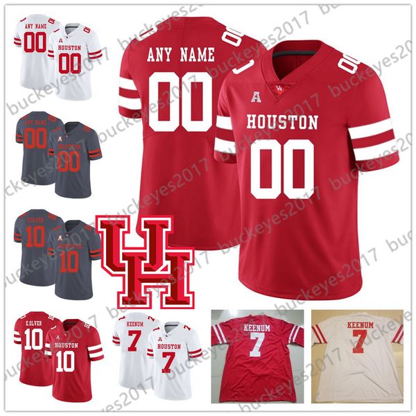 custom houston cougars uh college football #7 case keenum 10 ed oliver 4 d'eriq king stitched any number name red white gray jersey, Black
custom houston cougars uh college football #7 case keenum 10 ed oliver 4 d'eriq king stitched any number name red white gray jersey, Black