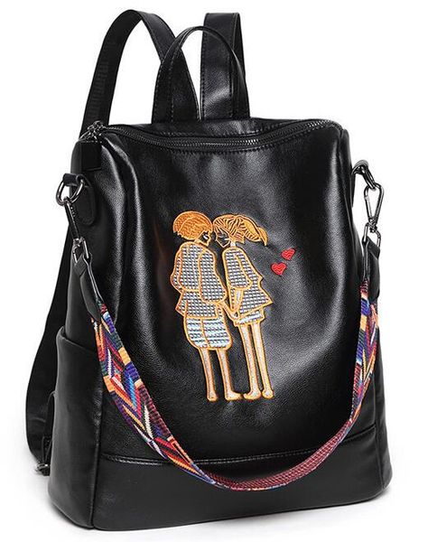 embroidered backpack female leather ladies bag fashion sheepskin large capacity backpack handbag
embroidered backpack female leather ladies bag fashion sheepskin large capacity backpack handbag