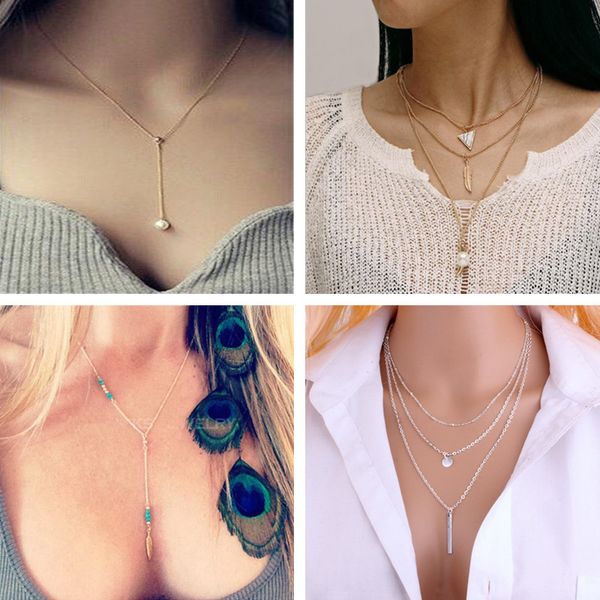 multi-layer statement leaves dream-catcher triangle simulated pearl pedant necklaces for women girl fashion choker gift jewelry, Golden;silver
multi-layer statement leaves dream-catcher triangle simulated pearl pedant necklaces for women girl fashion choker gift jewelry, Golden;silver