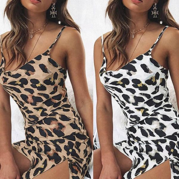 summer clothes for women women's leopard pattern irregular split bag hip sling dresses woman party night vestidos de verano, Black;gray
summer clothes for women women's leopard pattern irregular split bag hip sling dresses woman party night vestidos de verano, Black;gray