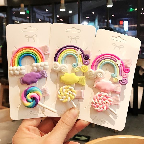 children's pin little girl's bangs side clip rainbow lollipop pin without hurting lollipop hair hair duckbill clip, Slivery;white
children's pin little girl's bangs side clip rainbow lollipop pin without hurting lollipop hair hair duckbill clip, Slivery;white