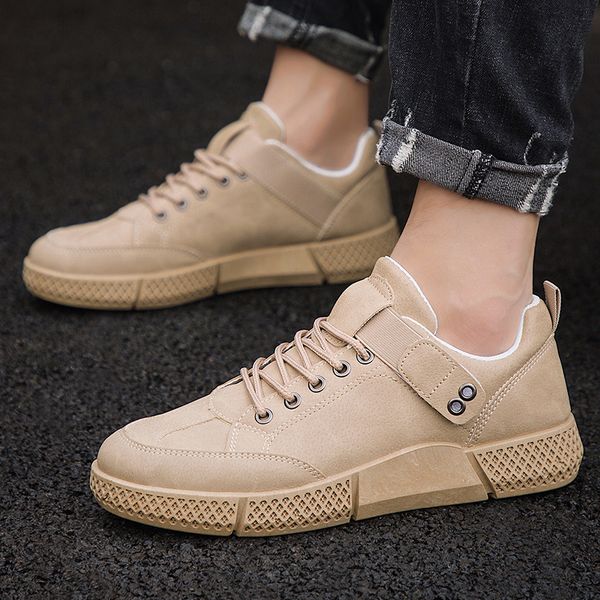 loveonmen's casual sneakers shoes autumn leather men's sneakers shoes breathable flat lace-up, Black
loveonmen's casual sneakers shoes autumn leather men's sneakers shoes breathable flat lace-up, Black