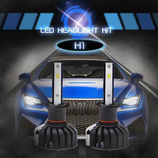 2pcs h1 led headlight bulb kit 80w 6000k 8000lumens extremely brigh yellow fog light bulbs quick heat dissipation
2pcs h1 led headlight bulb kit 80w 6000k 8000lumens extremely brigh yellow fog light bulbs quick heat dissipation