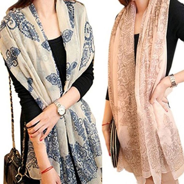 1 pcs fashion softly long print cotton scarf wrap women's girls casual chiffon porcelain pattern wraps scarves
1 pcs fashion softly long print cotton scarf wrap women's girls casual chiffon porcelain pattern wraps scarves
