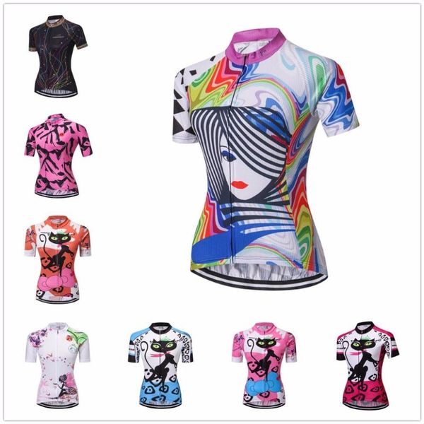 cycling jersey women's bike jerseys 2020 short sleeve pro team ropa ciclismo maillot racing sportswear shirts summer pink, Black;red
cycling jersey women's bike jerseys 2020 short sleeve pro team ropa ciclismo maillot racing sportswear shirts summer pink, Black;red