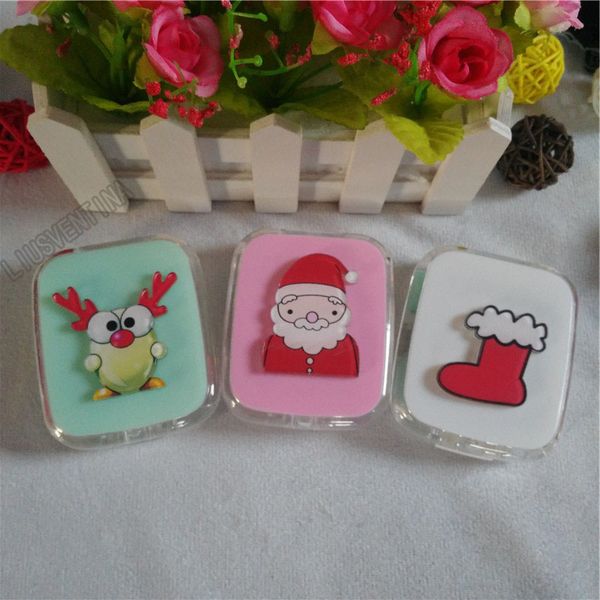 liusventina diy christmas stocking santa claus reindeer rudolph contact lens case box with mirror container for color lenses
liusventina diy christmas stocking santa claus reindeer rudolph contact lens case box with mirror container for color lenses