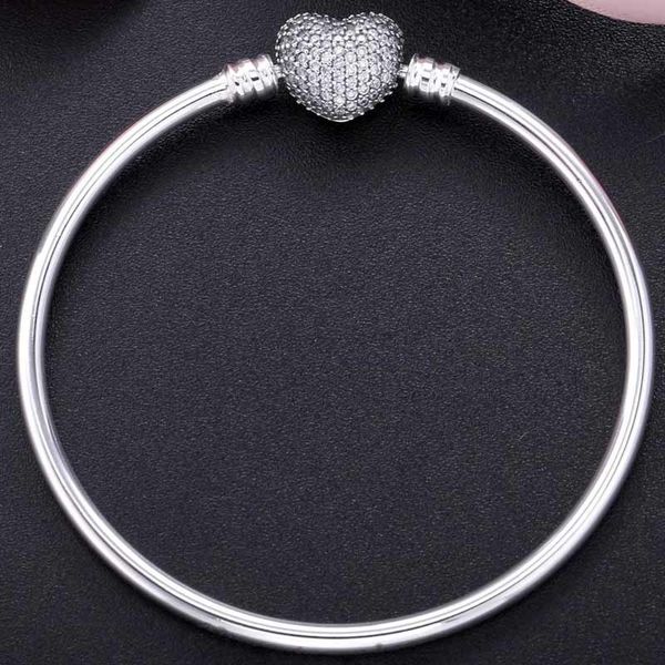 original moments pave heart clasp crystal bracelet bangle fit women 925 sterling silver bangle bead charm diy europe jewelry, Golden;silver
original moments pave heart clasp crystal bracelet bangle fit women 925 sterling silver bangle bead charm diy europe jewelry, Golden;silver