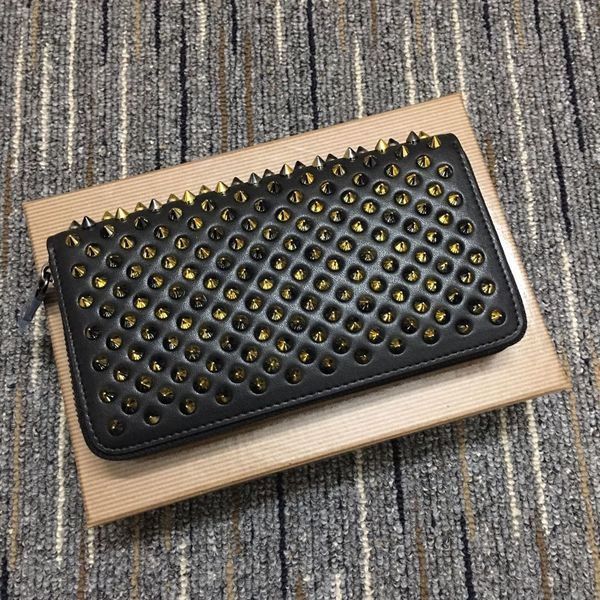 in the new fashion leather long square rivet wallet multifunctional compartment card package id card leisure trend avant-garde, Red;black
in the new fashion leather long square rivet wallet multifunctional compartment card package id card leisure trend avant-garde, Red;black