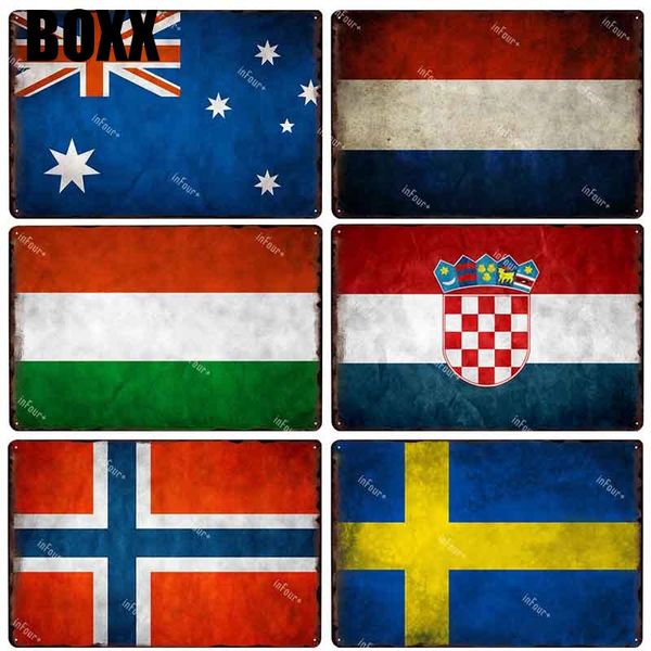 australia netherlands hungary croatia norway sweden flag metal sign tin sign plaque retro home pub bar decor metal sign poster
australia netherlands hungary croatia norway sweden flag metal sign tin sign plaque retro home pub bar decor metal sign poster