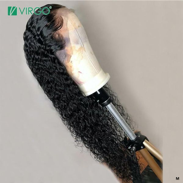 virgo curly human hair wig brazilian transparent deep part 13x6 lace front human hair wigs for black women remy 150% density hd, Black;brown
virgo curly human hair wig brazilian transparent deep part 13x6 lace front human hair wigs for black women remy 150% density hd, Black;brown