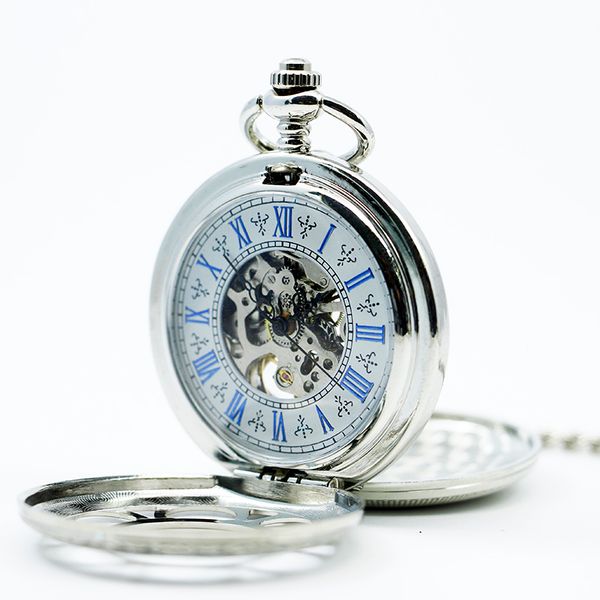 fashion silver flower hollow double opened flip mechanical pocket watch skeleton roman dial women's watches christmas gift, Slivery;golden
fashion silver flower hollow double opened flip mechanical pocket watch skeleton roman dial women's watches christmas gift, Slivery;golden