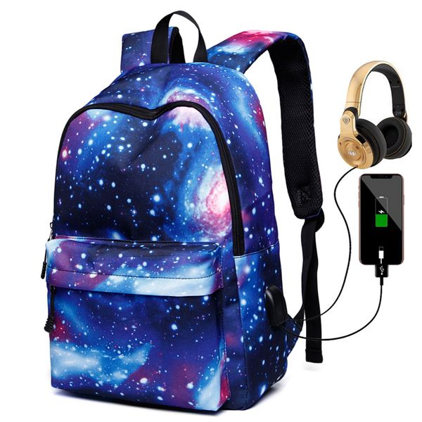 women casual daily starry sky backpacks usb charging middle school students' backpacks korean leisure travel canvas rucksacks
women casual daily starry sky backpacks usb charging middle school students' backpacks korean leisure travel canvas rucksacks