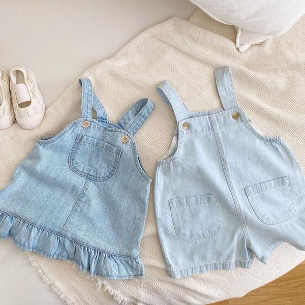 2020 new girls boys denim overalls summer fashion kids jean shorts 1-6t qh24, Blue
2020 new girls boys denim overalls summer fashion kids jean shorts 1-6t qh24, Blue