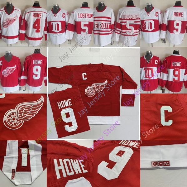 Detroit Red Wings Jerseys CCM Old Time Ice Hockey 4 Gordie Howe 5 Nicklas Lidstrom 7 Ted Lindsay 9 Gordie Howe Jersey Home Away
Detroit Red Wings Jerseys CCM Old Time Ice Hockey 4 Gordie Howe 5 Nicklas Lidstrom 7 Ted Lindsay 9 Gordie Howe Jersey Home Away