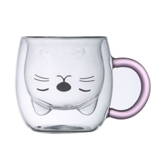 new cute bear lead-double wall handmade glass heat resistant milk juice drink cup insulated clear glass tea coffee drinkware
new cute bear lead-double wall handmade glass heat resistant milk juice drink cup insulated clear glass tea coffee drinkware