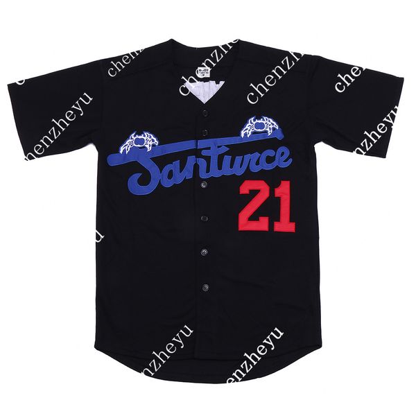 men's santurce crabbers puerto rico roberto clemente jersey black 59862533, Blue;black
men's santurce crabbers puerto rico roberto clemente jersey black 59862533, Blue;black