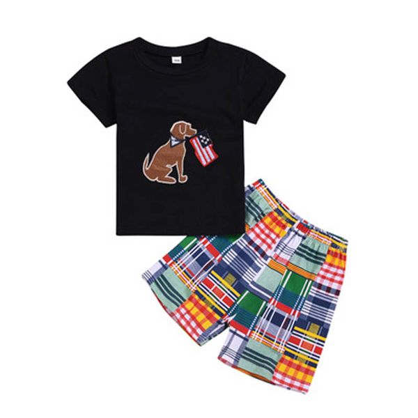 summer boy t-shirt set american flag independence national day usa 4th july solid color puppy star shirt striped print shorts two-piece, White
summer boy t-shirt set american flag independence national day usa 4th july solid color puppy star shirt striped print shorts two-piece, White