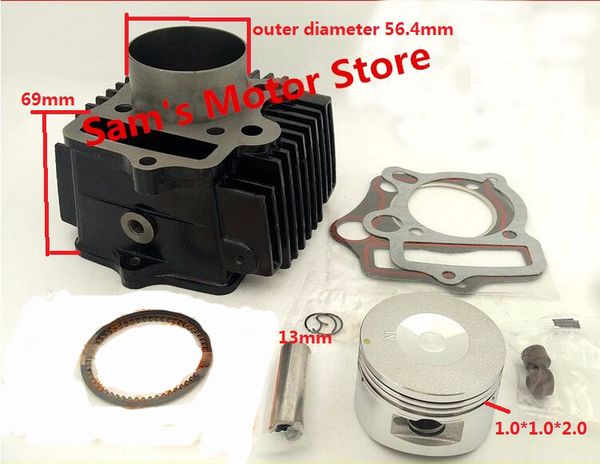 ws110/jh110 modified upgrade to big bore ws125/jh125 54mm motorcycle cylinder kits with piston and 13mm pin
ws110/jh110 modified upgrade to big bore ws125/jh125 54mm motorcycle cylinder kits with piston and 13mm pin