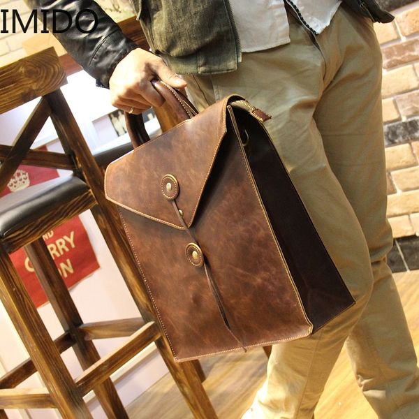imidonew design fashion crazy horse pu leather bags for men men's shoulder messenger bag briefcase for lapblack&coffee
imidonew design fashion crazy horse pu leather bags for men men's shoulder messenger bag briefcase for lapblack&coffee