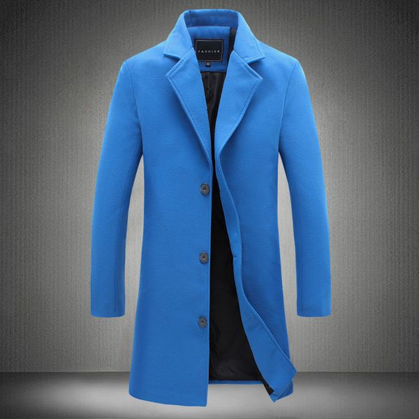 2018 winter new fashion men solid color single breasted trench coat / men casual slim long woolen cloth coat large size 5xl, Tan;black
2018 winter new fashion men solid color single breasted trench coat / men casual slim long woolen cloth coat large size 5xl, Tan;black