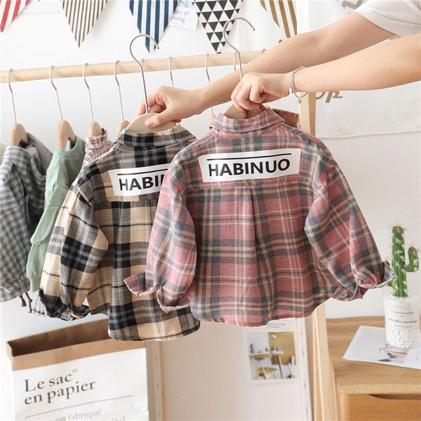 kids girls plaid blouse clothes outfits for boys long sleeve toddler blusas shirts mujer de moda 2019 y200704, White;black
kids girls plaid blouse clothes outfits for boys long sleeve toddler blusas shirts mujer de moda 2019 y200704, White;black