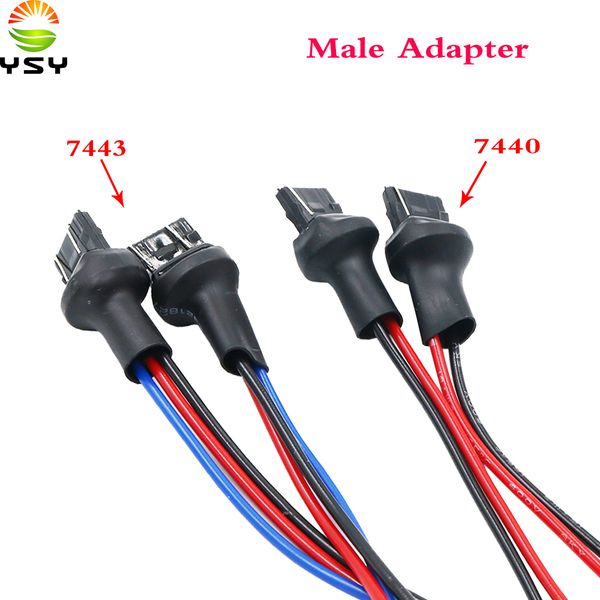 ysy 30x 7440 7443 t20 male adapter wiring harness fit car motorcycle headlight tail lamp turn signal lights retrofit socket
ysy 30x 7440 7443 t20 male adapter wiring harness fit car motorcycle headlight tail lamp turn signal lights retrofit socket