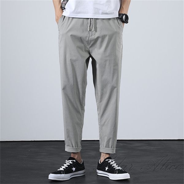 men's pants 2021 spring and summer ankle-length harlan casual youth tether slim loose overall, Black
men's pants 2021 spring and summer ankle-length harlan casual youth tether slim loose overall, Black