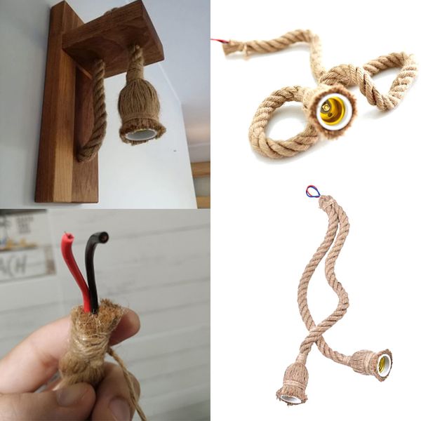 пеньковой веревки электрический провод домашняя лампа держатель шнур diy e27 лампа подвесной светильник промышленный свет электрического про
пеньковой веревки электрический провод домашняя лампа держатель шнур diy e27 лампа подвесной светильник промышленный свет электрического про
