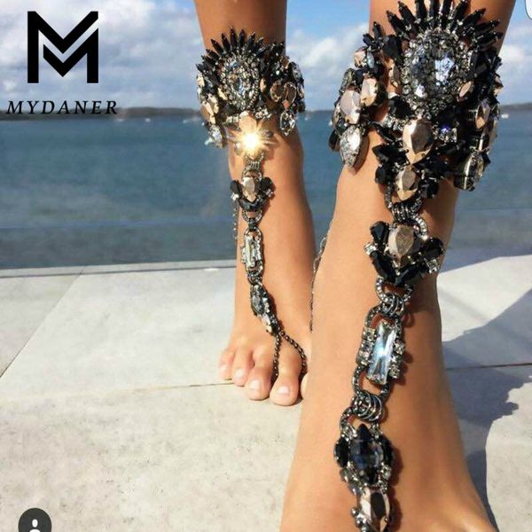 fashion boho crystal anklet bracelet vintage maxi women statement beach vacation sandals leg chain female foot jewelry, Red;blue
fashion boho crystal anklet bracelet vintage maxi women statement beach vacation sandals leg chain female foot jewelry, Red;blue
