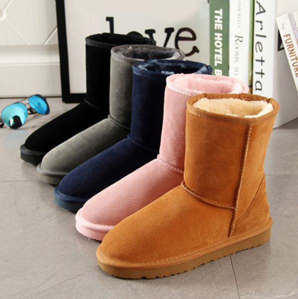 wgg winter snow boots australia classic good fashion tall boots real leather bailey bowknot women's knee boots mens shoes, Black
wgg winter snow boots australia classic good fashion tall boots real leather bailey bowknot women's knee boots mens shoes, Black